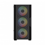 Gabinete Balam Rush Nitrox Edge Pro Aircool 4900C, Mini-Tower, Micro-ATX/Mini-ITX, USB 2.0/3.0, sin Fuente, 4 Ventiladores Instalados, Negro - Imagen adicional 2