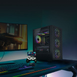 Gabinete Balam Rush NITROX EDGE AIRCOOL 4700A, Mini-Tower, Micro-ATX/Mini-ITX, USB 2.0/3.0, sin Fuente, 4 Ventiladores Instalados, Negro - Imagen adicional 9