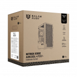 Gabinete Balam Rush NITROX EDGE AIRCOOL 4700A, Mini-Tower, Micro-ATX/Mini-ITX, USB 2.0/3.0, sin Fuente, 4 Ventiladores Instalados, Negro - Imagen adicional 8