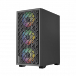 Gabinete Balam Rush NITROX EDGE AIRCOOL 4700A, Mini-Tower, Micro-ATX/Mini-ITX, USB 2.0/3.0, sin Fuente, 4 Ventiladores Instalados, Negro - Imagen adicional 2