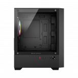 Gabinete Balam Rush NITROX EDGE AIRCOOL 4700A, Mini-Tower, Micro-ATX/Mini-ITX, USB 2.0/3.0, sin Fuente, 4 Ventiladores Instalados, Negro - Imagen adicional 4