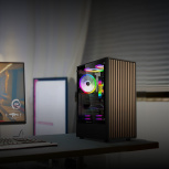 Gabinete Balam Rush Dragonfly Wood GM580CB, Midi-Tower, ATX/Micro-ATX/Mini-ITX, USB 2.0, sin Fuente, 4 Ventiladores Instalados, Negro - Imagen adicional 9