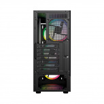 Gabinete Balam Rush DRAGONFLY VENTRA, Midi-Tower, ATX/Micro-ATX/Mini-ITX, USB 2.0/3.0, sin Fuente, 4 Ventiladores Instalados, Negro - Imagen adicional 2