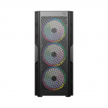 Gabinete Balam Rush DRAGONFLY VENTRA, Midi-Tower, ATX/Micro-ATX/Mini-ITX, USB 2.0/3.0, sin Fuente, 4 Ventiladores Instalados, Negro - Imagen adicional 7