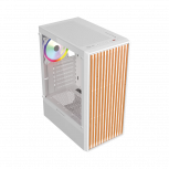 Gabinete Balam Rush Dragonfly Wood GM580, Midi-Tower, ATX/Micro-ATX/Mini-ITX, USB 2.0/3.0, sin Fuente, 4 Ventiladores Instalados, Blanco - Imagen adicional 2