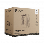 Gabinete Balam Rush Dragonfly Wood GM580, Midi-Tower, ATX/Micro-ATX/Mini-ITX, USB 2.0/3.0, sin Fuente, 4 Ventiladores Instalados, Blanco - Imagen adicional 10