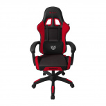 Balam Rush Silla Gamer Power Rush V2, hasta 120kg, Negro/Rojo