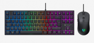 Kit de Teclado y Mouse Balam Rush CKG680, Alámbrico, USB, Negro, Español