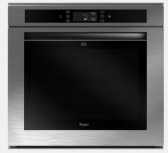 Whirlpool Horno Eléctrico AKZM656IX, 2300W, 230°C máx, Gris
