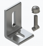 Basel Soporte de Montaje para Panel Solar N00002, Aluminio/Acero