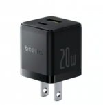 Baseus Cargador de Pared P10111609113-00, 20W, 12V, 1 x USB-A 1 x USB-C