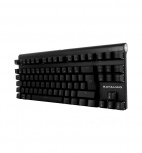 Teclado Gamer Batauro Aurbac RGB TKL, Teclado Mecánico, Switch Gateron Blue, Alámbrico, Negro (Español)