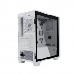 Gabinete Batauro Enfiniti, Midi-Tower, Micro-ATX/Mini-ITX, USB 2.0/3.0, sin Fuente, 2 Ventiladores Instalados, Blanco - Imagen adicional 1