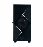 Gabinete Batauro Enfiniti, Midi-Tower, Micro-ATX/Mini-ITX, USB 2.0/3.0, con Fuente de 450W, 2 Ventiladores Instalados, Negro - Imagen adicional 1