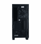 Gabinete Batauro Enfiniti, Midi-Tower, Micro-ATX/Mini-ITX, USB 2.0/3.0, con Fuente de 450W, 2 Ventiladores Instalados, Negro - Imagen adicional 4