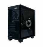 Gabinete Batauro Enfiniti, Midi-Tower, Micro-ATX/Mini-ITX, USB 2.0/3.0, con Fuente de 450W, 2 Ventiladores Instalados, Negro - Imagen adicional 9