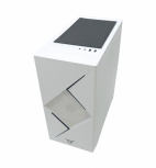 Gabinete Batauro Enfiniti, Midi-Tower, ATX/Micro-ATX/Mini-ITX, USB 2.0/3.0, con Fuente de 450W, 2 Ventiladores Instalados, Blanco - Imagen adicional 9