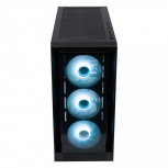 Gabinete Batauro Lander, Midi-Tower, Micro-ATX, USB 2.0/3.0, sin Fuente, 4 Ventiladores Instalados, Negro/Blanco - Imagen adicional 6
