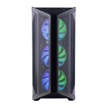 Gabinete Batauro Pegaso, Midi-Tower, ATX/EATX/Micro-ATX/Mini-ITX, USB 2.0/3.0, sin Fuente, 4 Ventiladores Instalados, Negro - Imagen adicional 2