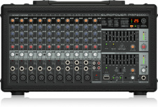 Behringer Amplificador PMP2000D, 14 Canales, 2000W, Alámbrico
