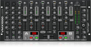 Behringer Mezcladora Digital Pro VMX1000USB, 7 Canales, USB B, XLR, Negro/Gris