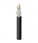 Belden Bobina de Cable UTP Cat6a de 4 Pares, 305 Metros, Negro