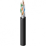 Belden Bobina de Cable Cat6 FTP, 305 Metros Negro