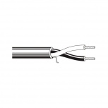 Belden Bobina de Cable de Audio, 305 Metros, Gris