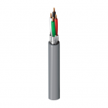 Belden Bobina de Cable Blindado, 4 Conductores, 305 Metros, Gris