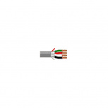 Belden Bobina de Cable Blindado 4C/22W, 305 Metros, Gris