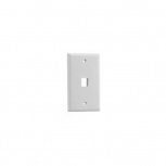 Belden Tapa para Caja (Faceplate) AX102660, 1 Salida, Tipo KeyStone, Blanco
