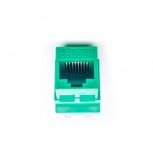 Belden Jack de Red Cat6+, RJ-45, Verde