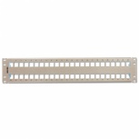 Belden Panel de Parcheo Cat5e/ Cat6, 48 Puertos, 2U, Titanio