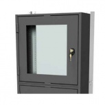 Belden Puerta de Seguridad Plexiglas para Rack, 22U, Negro