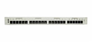 Belden Panel de Parcheo REVConnect Cat6+, 24 Puertos, 1U, Blanco