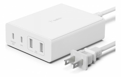Belkin Cargador de Pared Boost Charge Pro, 108W, 9V, 2 x USB-A 2 x USB-C 