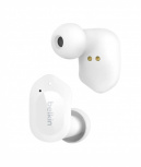 Belkin Audífonos Intrauriculares con Micrófono Soundform Play, Inalámbrico, Bluetooth, USB-C, Blanco - Imagen adicional 1