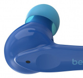 Belkin Audífonos Intrauriculares con Micrófono SoundForm Nano, Inalámbrico, Bluetooth, Azul - Imagen adicional 1