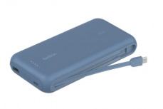 Cargador Portátil Belkin Power Bank BoostCharge, 20Ah, Azul