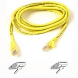 Belkin Cable Patch Cat6 UTP sin Enganches RJ-45 Macho - RJ-45 Macho, 6 Metros, Amarillo
