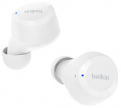Belkin Audífonos Intrauriculares con Micrófono SoundForm Bolt, Inalámbrico, Bluetooth, Blanco