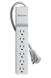 Belkin Supresor de Picos BE106000-06R, 6 Contactos, 1080 Joules