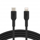 Belkin Cable de Carga Certificado MFi BOOST↑CHARGE USB C Macho - Lightning Macho, 1 Metro, Negro, para iPhone/iPad