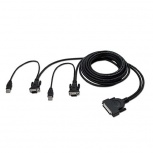 Belkin Cable KVM USB OmniView ENTERPRISE Series Dual-Port, 1.8 Metros
