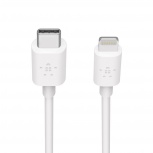 Compra Belkin Cable de Carga USB C M Lightning M Blanco