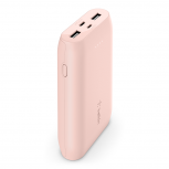 Cargador Portátil Belkin Power Bank BoostCharge, 10.000mAh, Rosa