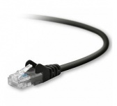 Belkin Cable Patch Cat5e UTP Moldeado sin Enganches RJ-45 Macho - RJ-45 Macho, 15.2 Metros, Negro