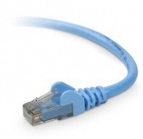 Belkin Cable Patch Cat6 UTP Moldeado sin Enganches RJ-45 Macho - RJ-45 Macho, 6 Metros, Azul