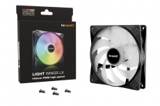 Ventilador be quiet! Light Wings LX, 140mm, 1800RPM, ARGB, Negro image