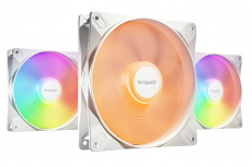 Ventilador be quiet! LIGHT WINGS LX, 3x 140mm, 1800RPM, RGB, Blanco